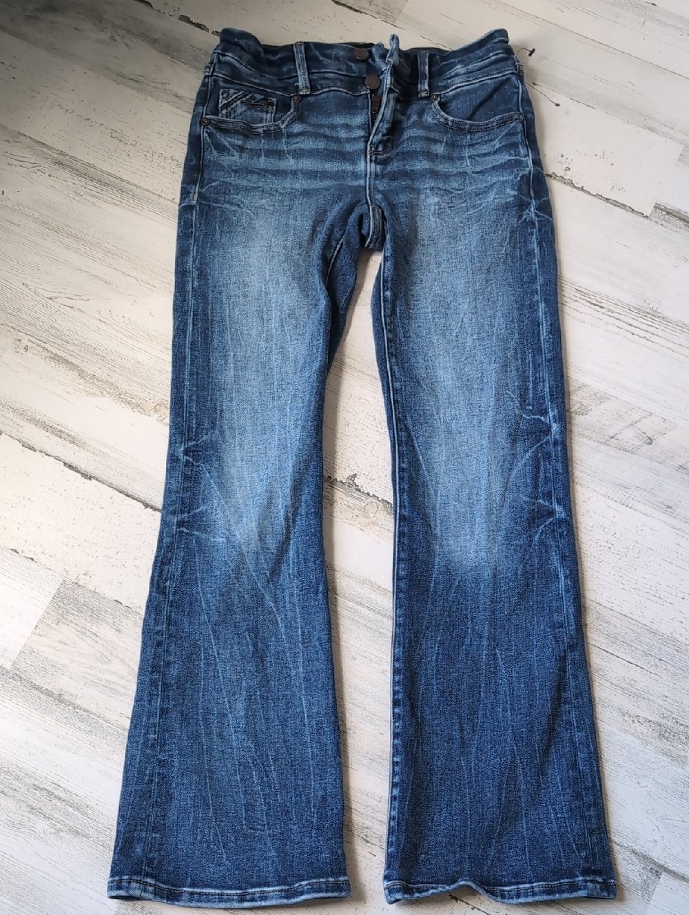 Buckle Women's Medium Blue Flare Jeans